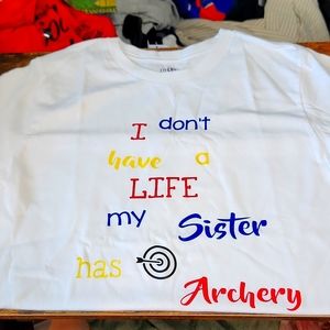 ARCHERY shirt kid  sister